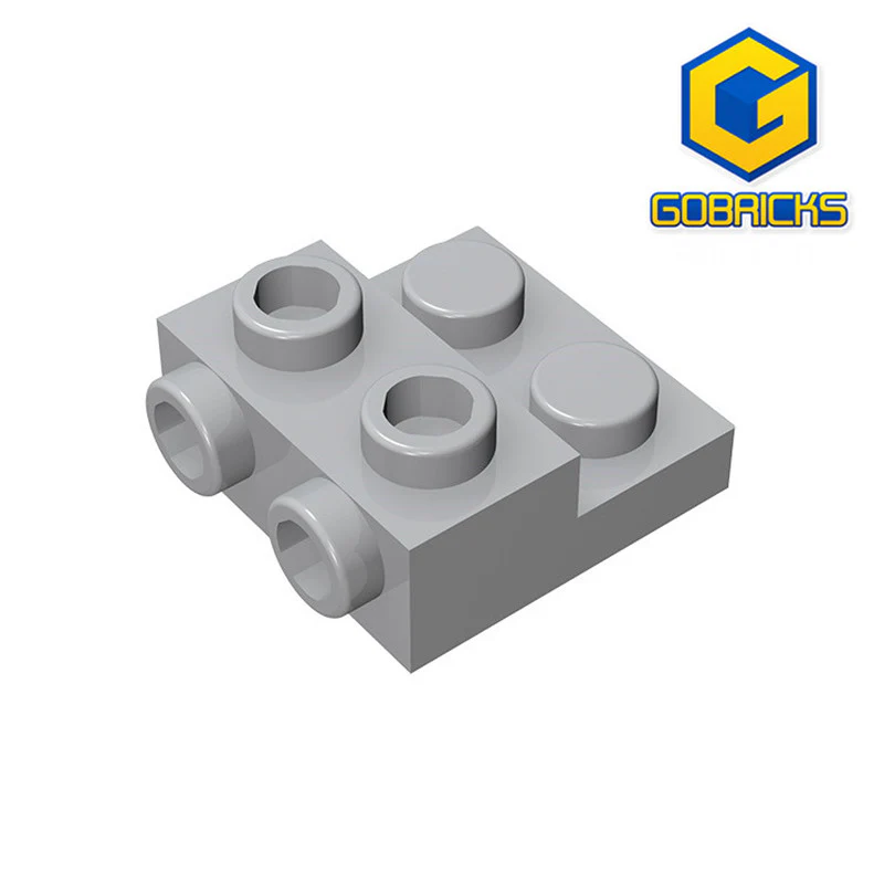 GOBRICKS GDS-801 Modified 2 x 2 x 2/3 with 2 Studs on Side - YWOBB