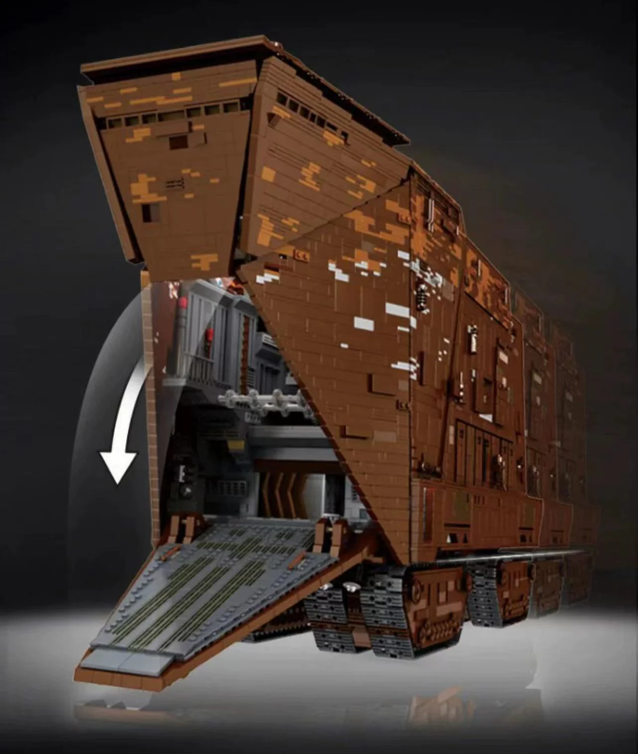 Mould King 21009 Cavegod UCS Sandcrawler OVP US Warehouse Version - YWOBB