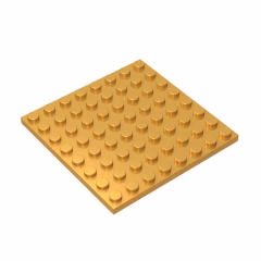 GOBRICKS GDS-528 Plate 8 x 8 - YWOBB