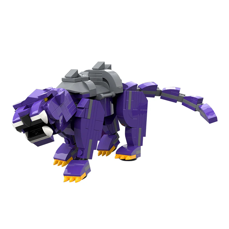 GOBRICKS MOC 18002 Masters of The Universe (He-Man) Battle Cat & Panthor - YWOBB