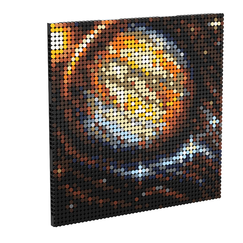 GOBRICKS MOC A0321Y01 Space Canvas - Night Sky - YWOBB