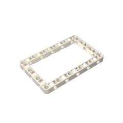 GOBRICKS GDS-1538 Technic Liftarm, Modified Frame Thick 7 x 11 Open Center - YWOBB