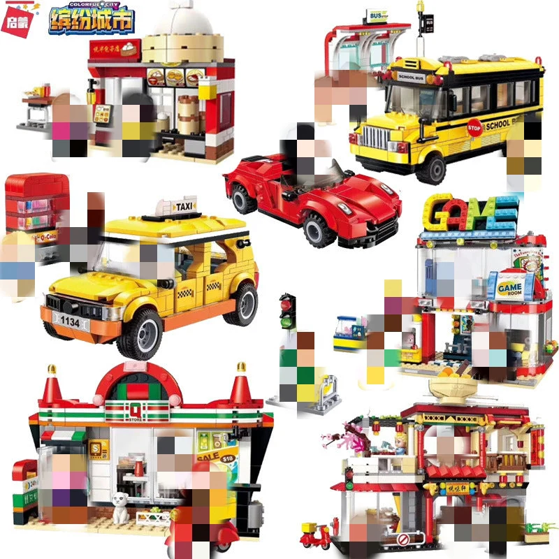 Qman 1131~1137 Colorful City - YWOBB