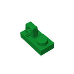 GOBRICKS GDS-824 Hinge Plate 1 x 2 Locking with 1 Finger On Top - YWOBB