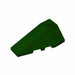GOBRICKS GDS-755 Wedge 4 x 2 Triple Left - YWOBB