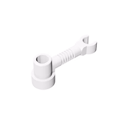 GOBRICKS GDS-1297 Bar 1 x 3 with Clip and Stud Receptacle - YWOBB