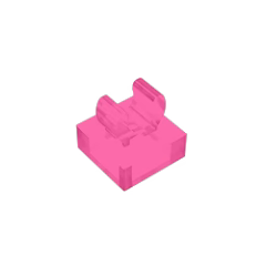 GOBRICKS GDS-818  Modified 1 x 1 with Open O Clip - YWOBB