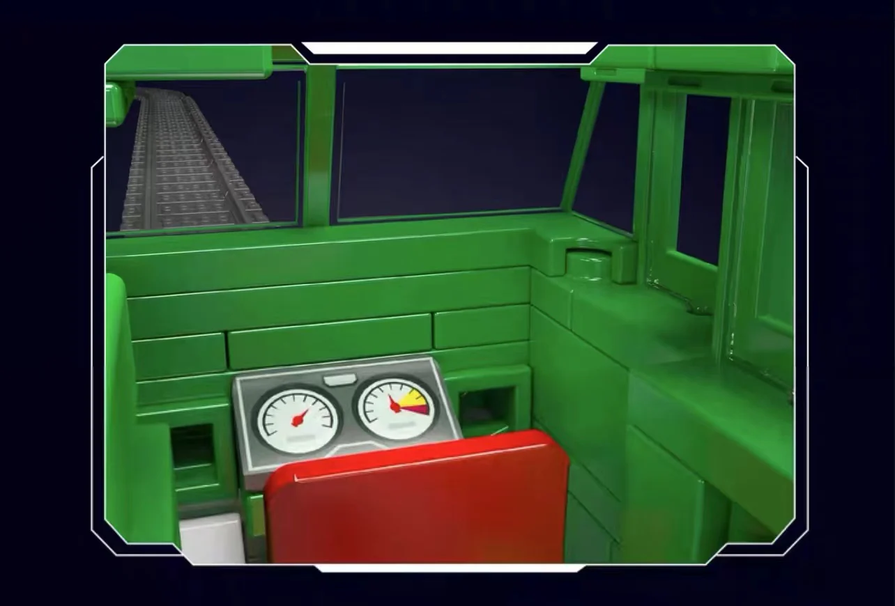 Mould King 12026 HXN 3 Diesel Locomotive - YWOBB