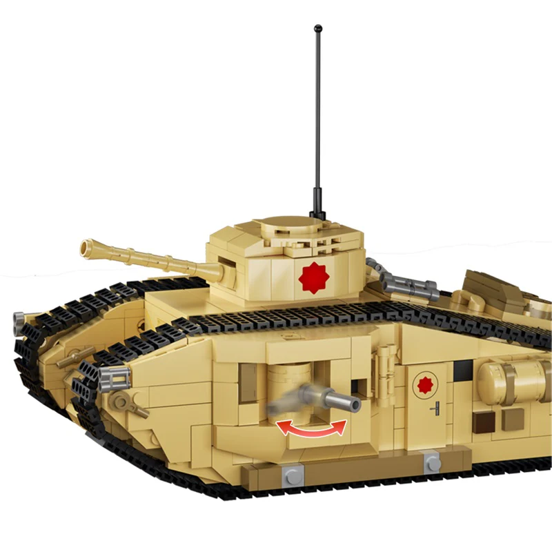 GOBRICKS MOC F-A0633 Raiders of the Lost Ark Tank - YWOBB