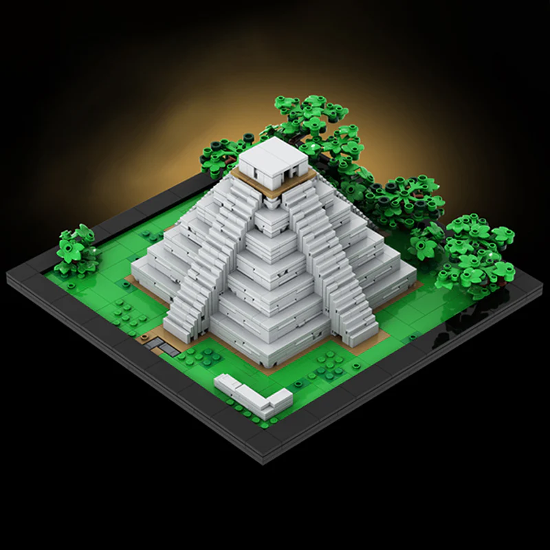 GOBRICKS MOC 137047 Mayan Pyramid - YWOBB