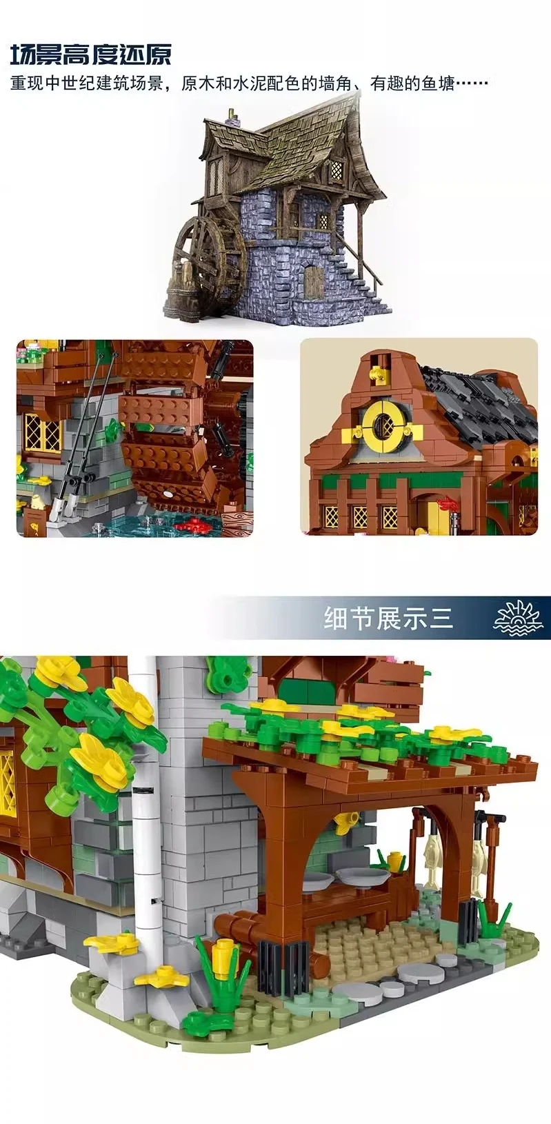 Mork 033005 MEDIEVAL WATER MILL - YWOBB