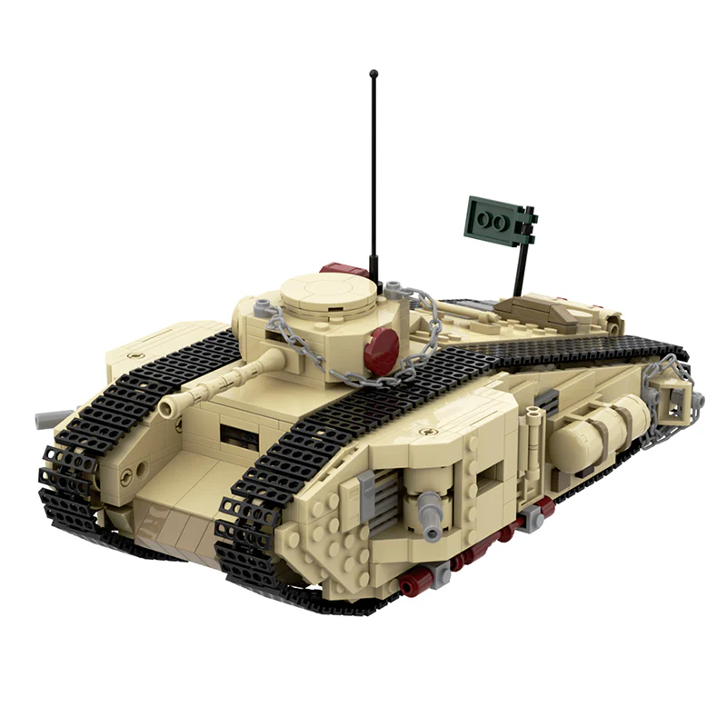 GOBRICKS MOC A1001 Raiders of the Lost Ark tank - YWOBB