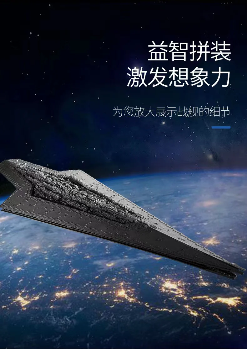Mould King 13134 Executor class Star Dreadnought OVP US Warehouse Version - YWOBB