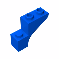 GOBRICKS GDS-858  Arch 1 x 3 x 2 - YWOBB