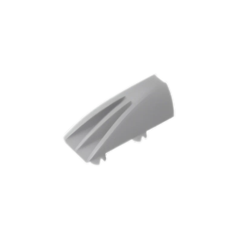 GOBRICKS GDS-2084 Vehicle Fairing 1 x 4 Side Flaring Intake with 2 Pins - YWOBB