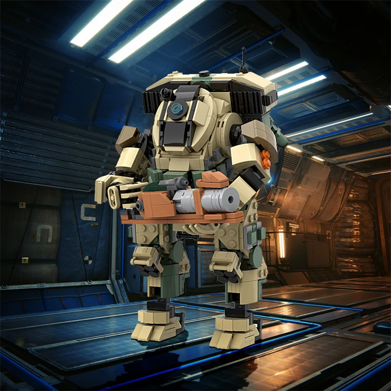GOBRICKS MOC 166870 Scorch Titanfall 2 - YWOBB