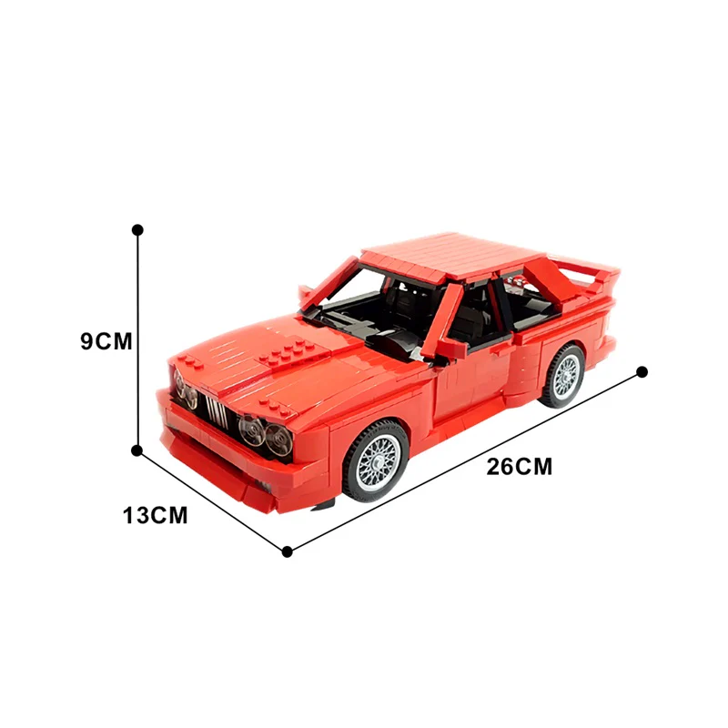 GOBRICKS MOC 83522 BMW M3 (E30) - YWOBB