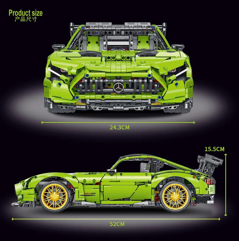 FEI FAN F10001 1:8 Benz Green AMG - YWOBB