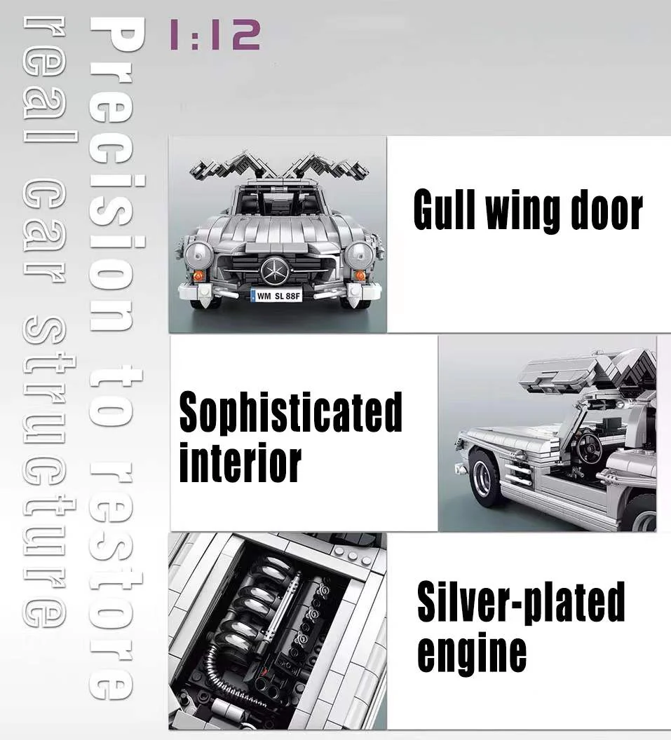 KAIYU 10002 Mercedes 300SL - YWOBB