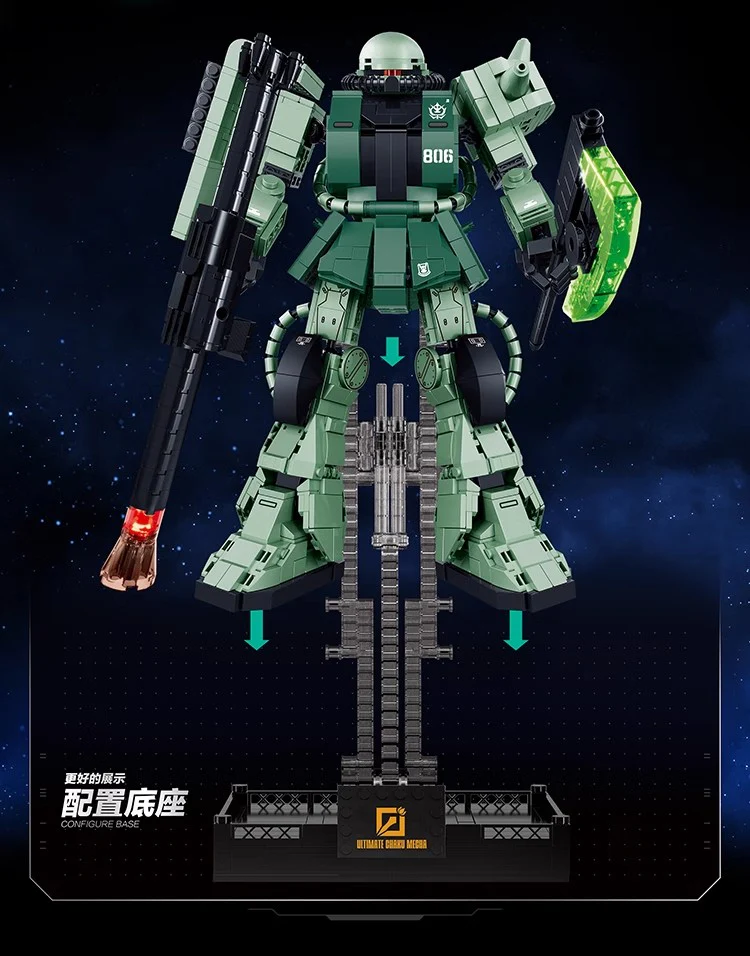 GUANJI BB806 Gundam Zaku - YWOBB