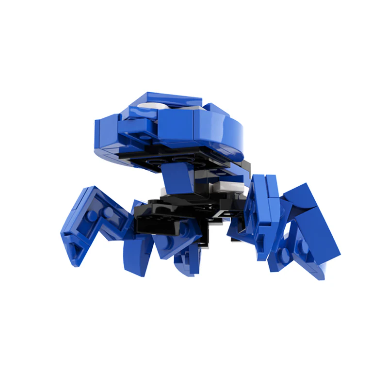 GOBRICKS MOC 140643 Spider robot tank with laser cannon - YWOBB
