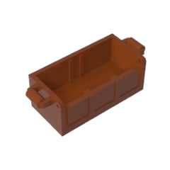 GOBRICKS GDS-2100 Container Treasure Chest Bottom - YWOBB