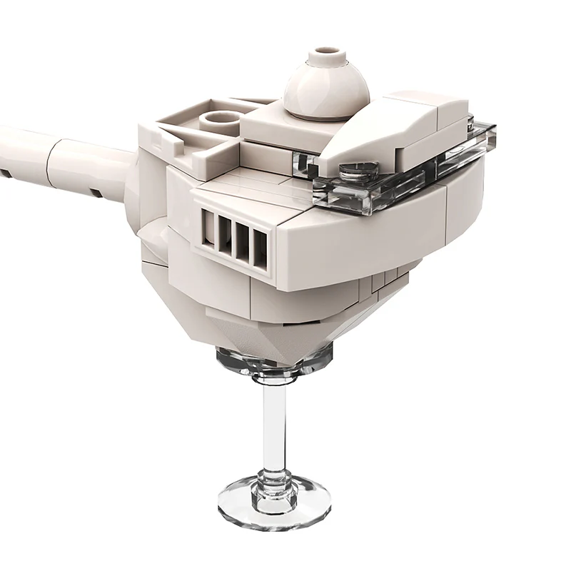 GOBRICKS MOC A0907 Star Trek - Klingon D7 Battlecruiser - YWOBB