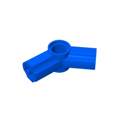 GOBRICKS GDS-919 Axle and Pin Connector Angled #4 - 135 degrees - YWOBB