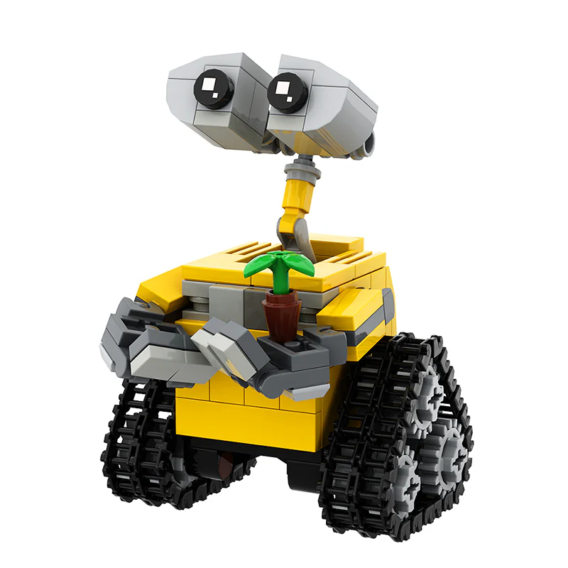 GOBRICKS MOC 143584 mini WALL-E - YWOBB
