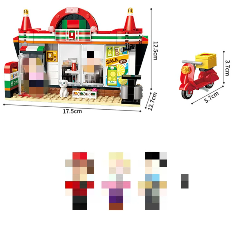 Qman 1131~1137 Colorful City - YWOBB