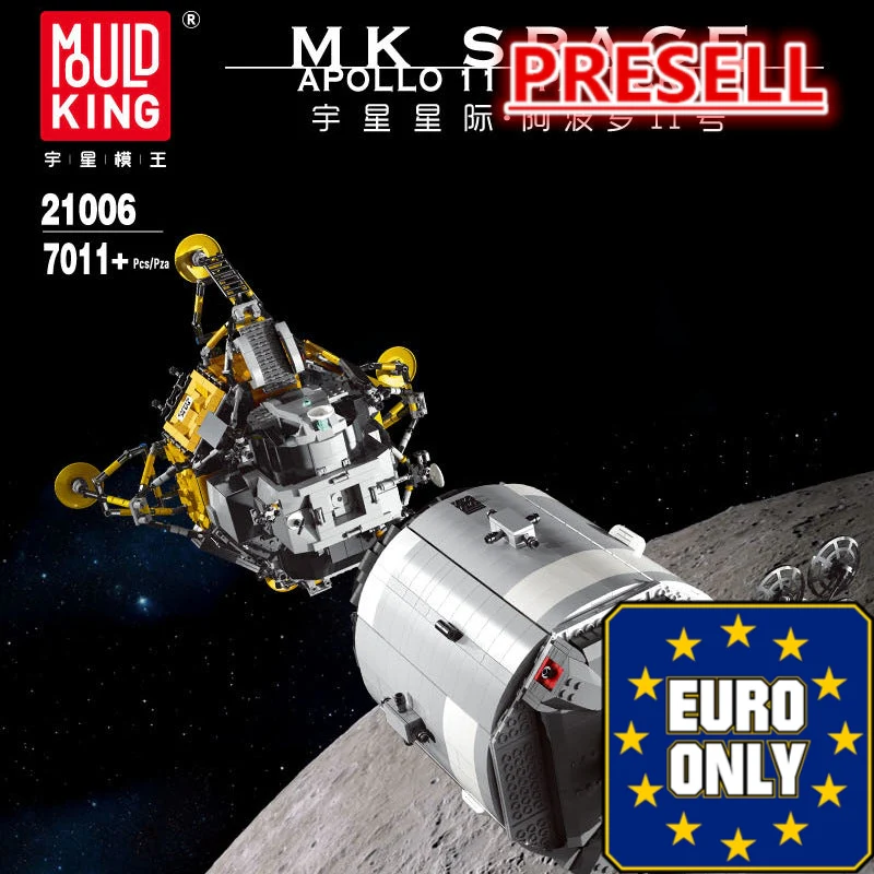 Mould King 21006 APOLLO 11 Spacecraft OVP EU Warehouse Version - YWOBB