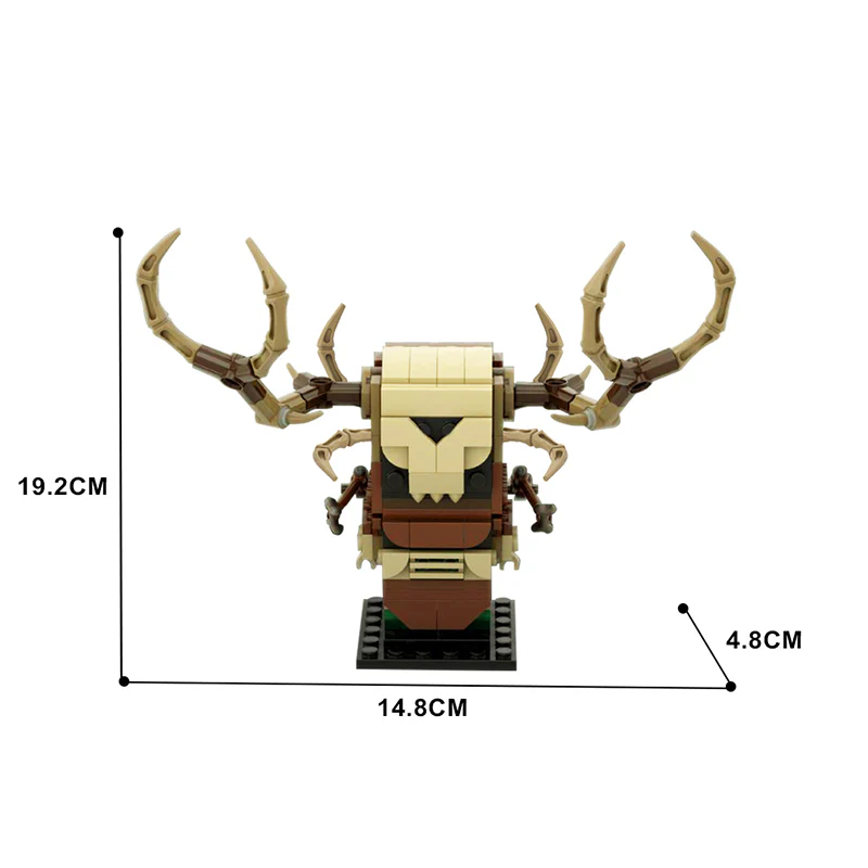 GOBRICKS MOC 55452 Leshen Brickheadz The Witcher 3 - YWOBB