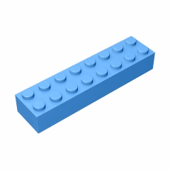 GOBRICKS GDS-544 Brick 2 x 8 - YWOBB