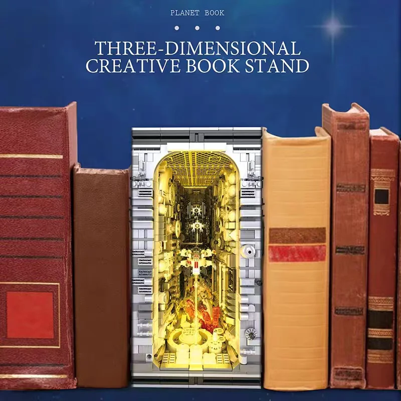 Reobrix 66030 Star Revenge Planet Book with Lights - YWOBB