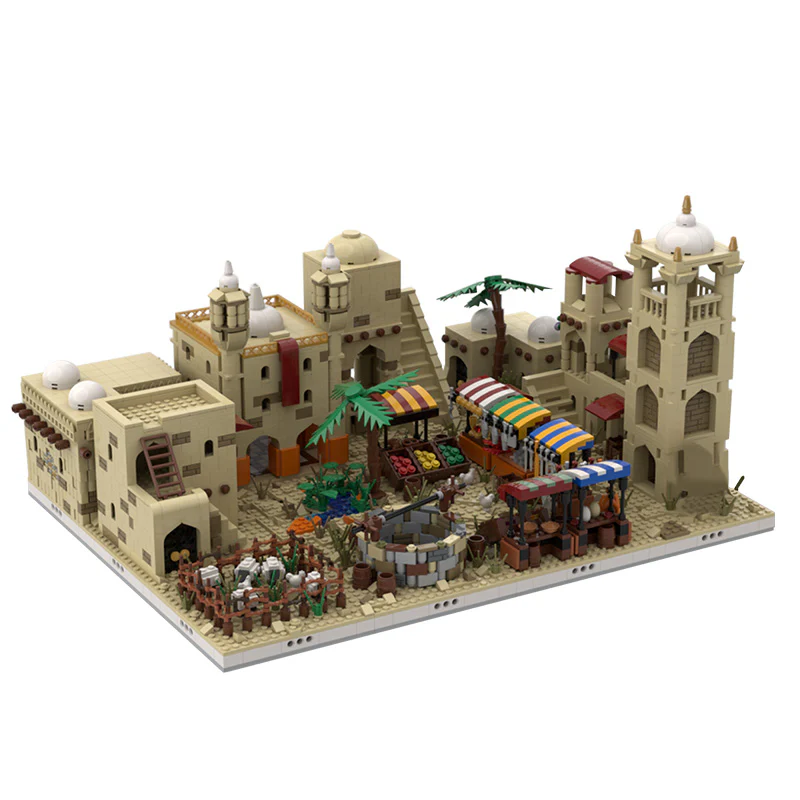 MOC 32630 Desert Village | build from 12 different mocs - YWOBB