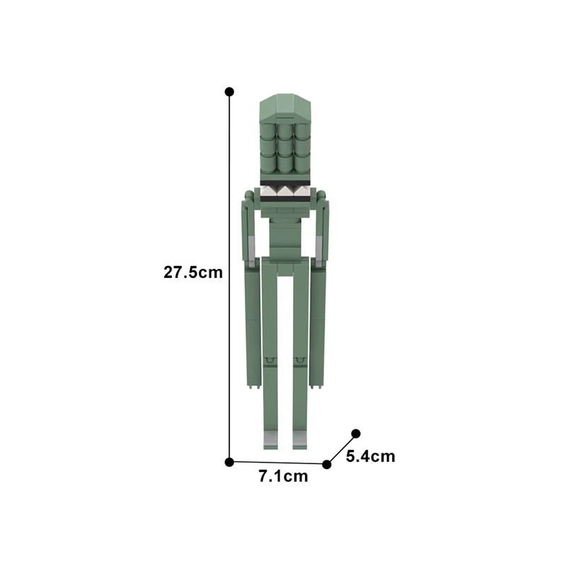 GOBRICKS MOC A1342Y05 Horror Zoo - YWOBB