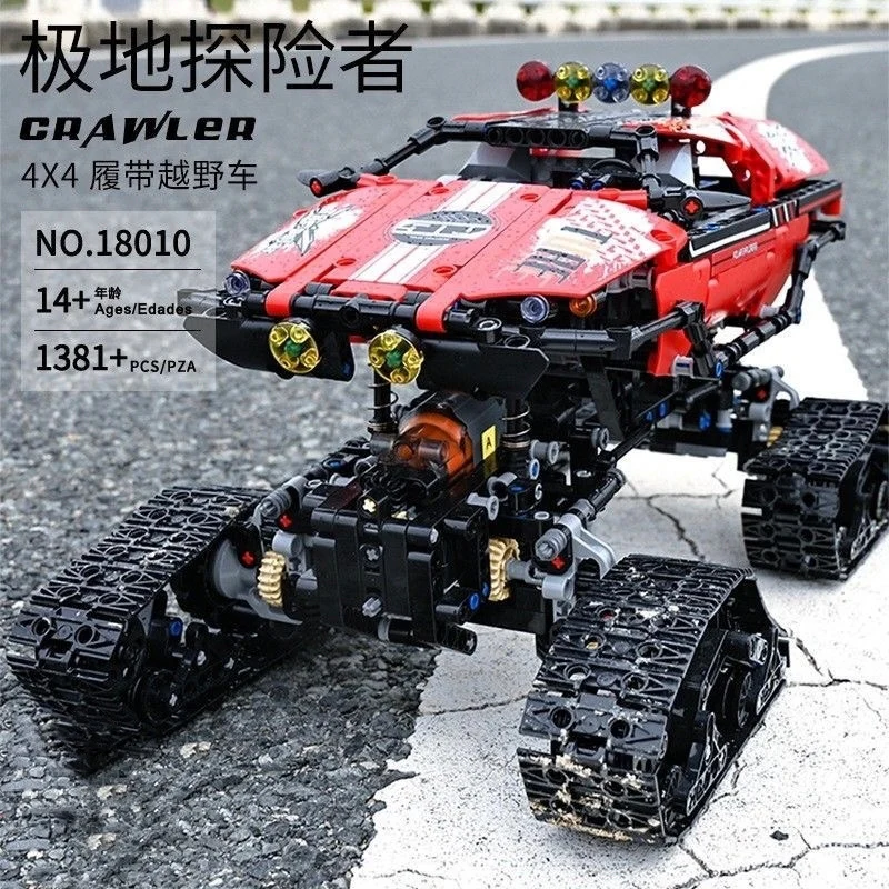 Mould King 18010 RC Polar Explorer Tracked Off-Road Vehicle - YWOBB