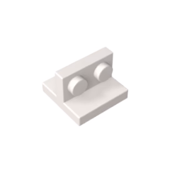 GOBRICKS GDS-90491 Bracket 2 x 2 - 1 x 2 Centered - YWOBB