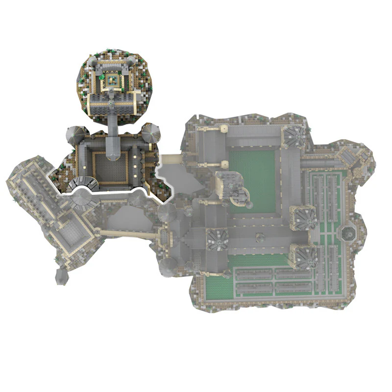 MOC C4195 Castle Extension Small - YWOBB