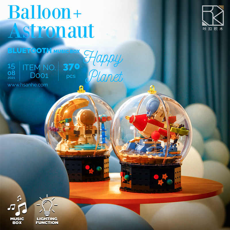 KACO D001 Balloon Astronaut with lights - YWOBB