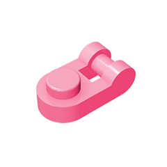 GOBRICKS GDS-1290 Round 1 x 1 with Bar Handle - YWOBB