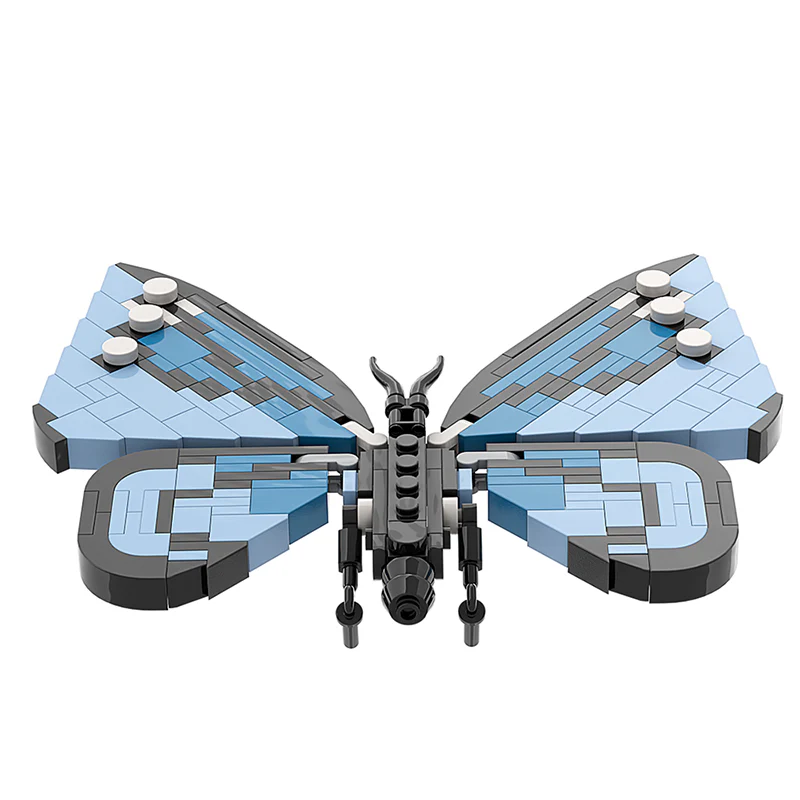 GOBRICKS MOC A0186 Butterfly - YWOBB