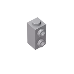 GOBRICKS GDS-1485  Modified 1 x 1 x 1 2/3 with Studs on 1 Side - YWOBB