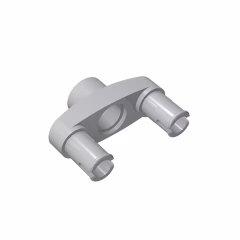 GOBRICKS GDS-1035 Pin Connector 3L with 2 Pins and Center Hole - YWOBB