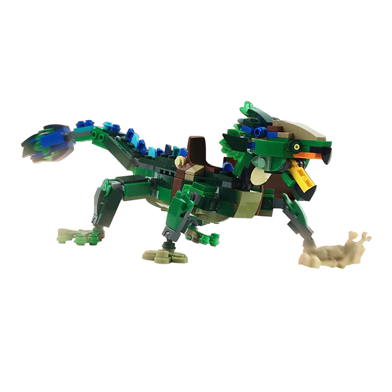 GOBRICKS MOC 124970 Pau'an Lizard Pal! - YWOBB