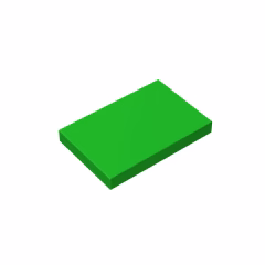GOBRICKS GDS-1039 Tile 2 x 3 - YWOBB