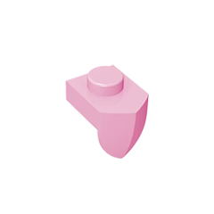 GOBRICKS GDS-869 Modified 1 x 1 with Tooth Vertical - YWOBB