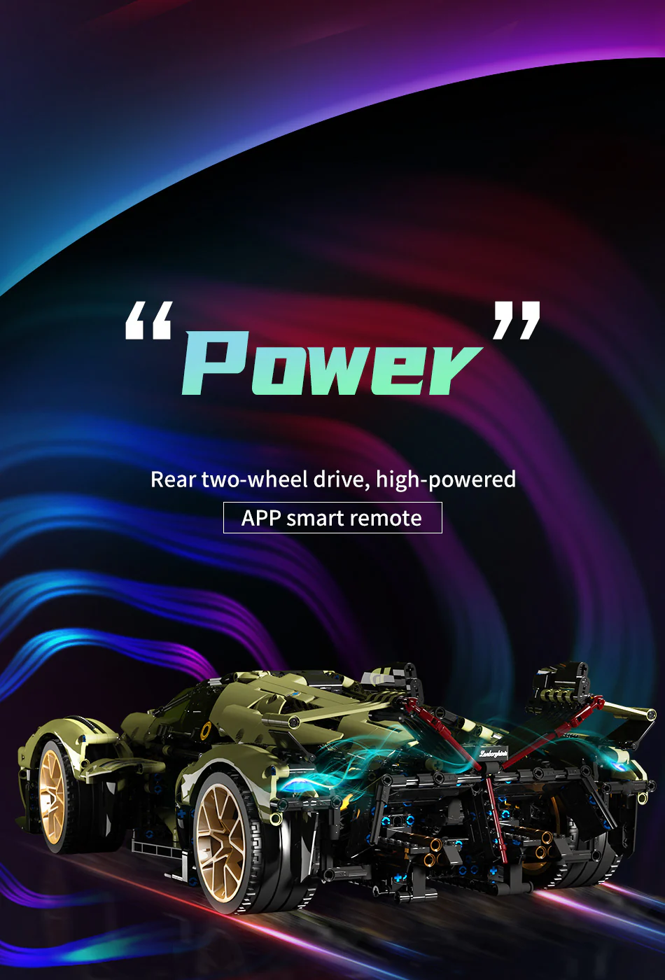 MOYU 88001 Lamborghini Lambo V12 Vision - YWOBB