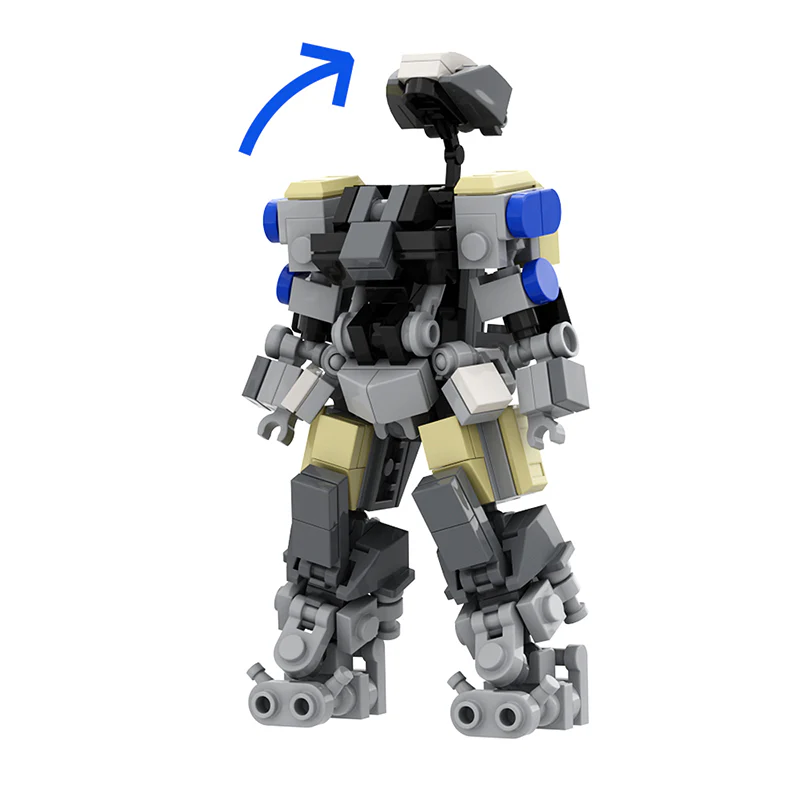 GOBRICKS MOC 136252 Mechanised Marine Suit - YWOBB