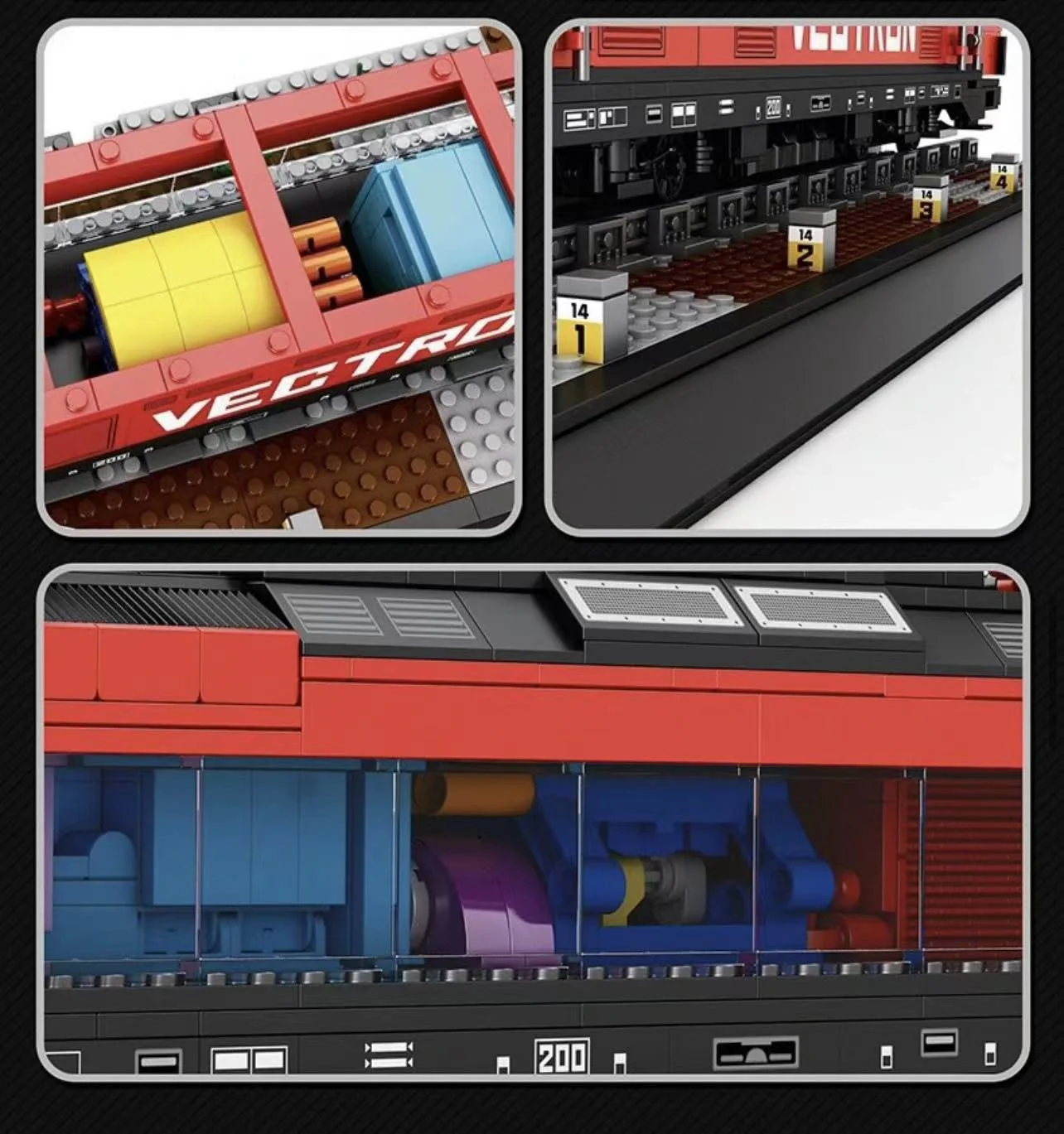 Reobrix 66019 Vectron European Electric Passenger Train - YWOBB